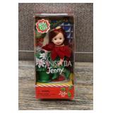 NIB Barbie Kelly Club Poinsettia Jenny Doll