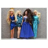 Mattel Barbie Lot of 4