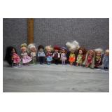 Large Lot of Kelly & Friends Dolls - Barbie Mattel
