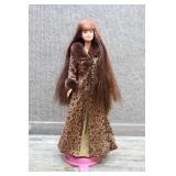 Barbie Wearing Cheetah-Print Coat Fashion Avenue
