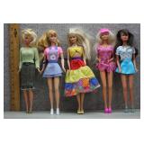 Mattel Barbie Lot of 5