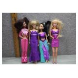 Barbie Doll Lot of 4
