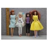 Lot of Barbie Brand Dolls - 4 Total