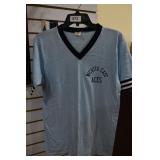 Vtg Blue Wichita East Aces T-shirt