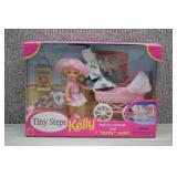NIB 1998 TIny Steps Kelly Doll Set Barbie