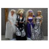 Mattel Barbie Lot of 4