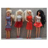 Mattel Barbie Lot of 4