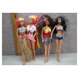 Barbie Doll Lot of 4