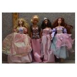 Mattel Barbie Lot of 4