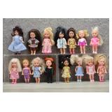 Mattel Kelly Lot of 14 w/ Madame Alexander Dolls