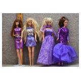 Mattel Barbie Lot of 4