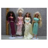 Mattel Barbie Lot of 4