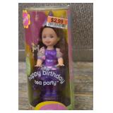 NIB 2003 Barbie Kelly Happy Birthday Tea Party