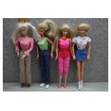 Mattel Barbie Lot of 4