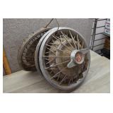 Set of 3 1960's Rambler Hubcaps