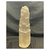 14' Raw Selenite Crystal Lamp Tower