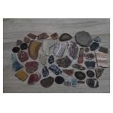 Lot of Assorted Lapidary Slab Collection