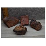 Rough Banded Red Jasper with Hematite