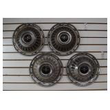Set of 4 1962-1963 13' Chevrolet Corvair Hubcaps