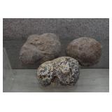 Industrial Cement Clinker Specimens