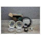 Early Model Back-up Light Set, NOS (59 Corvair)