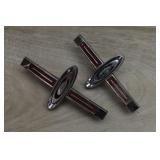 65-66 Chevrolet Corvair Corsa Rear Panel Emblems.