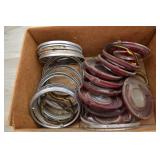 Trim Rings and Tail Light Lenses, 1965 Corvair