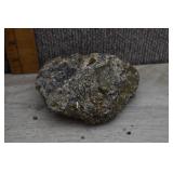 Rough Iron Pyrite and Chalcopyrite Cluster