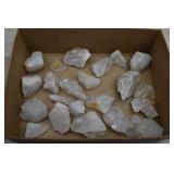 Rough White Quartz Specimens