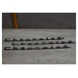 3 Vintage Metal Chevrolet Emblem Scripts