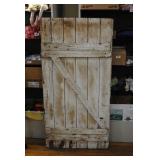 White Barn Door