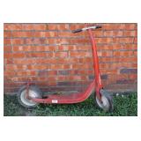 1940's Radio Line Metal Push Scooter w/stand