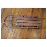 Vintage Wood/Metal Sled