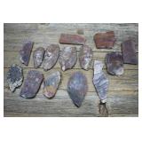 Collection of Raw Stone Slabs-Jasper or Agate
