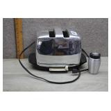 Sunbeam Toaster and Vtg Pepper Shaker