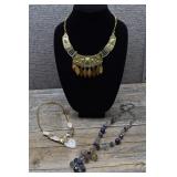 3 Costume Statement Necklaces