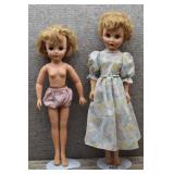 Vtg Ideal Toy Company Crissy & Velvet Doll 1970s