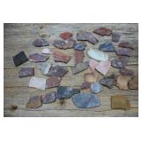 Polychrome Jasper Multicolored Found in Madagascar