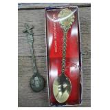 Vintage Collectible Souvenir Spoons-Original Box