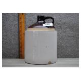 Vtg UHL Pottery Co Acorn Wares Crock Whiskey Jug