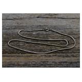 15' .925 Sterling Silver Necklace Chain 5.71g