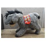 Vtg Animal Fair Donkey Burro Plush