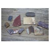 Assortment of Lapidary Slabs-Jasper, Agate