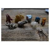 Lot of Small Elephant Figurines