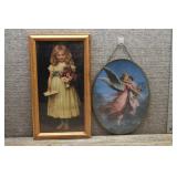 Two Vintage Painting Prints