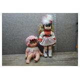 Two Vintage Effanbee Collectable Dolls-1970s