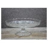 Vintage Pedestal Cake Stand 'Crystal Garden'