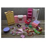 Lot of Doll Furniture