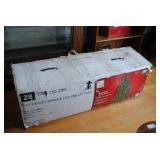 9 ft WesleySpruce LED Pre-lit ChristmasTree in box