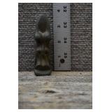 Stone Carved Face Statue